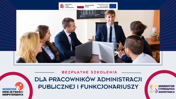 Cyfrowa rewolucja w urzędach – startują szkolenia w Małopolsce i Świętokrzyskim